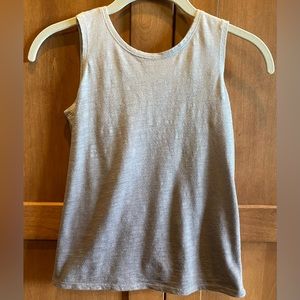 Athleta Girl Ombré Girls/kids Grey Tank top